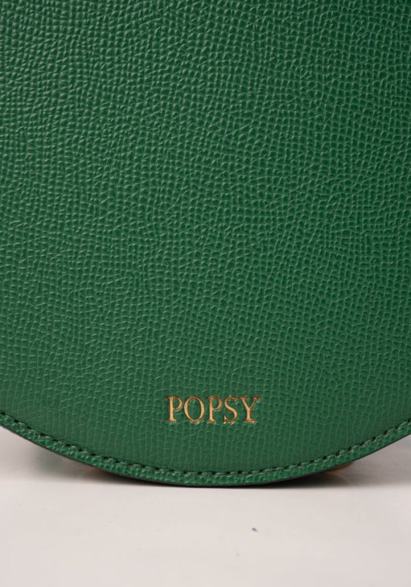 Round Green Premium Cross Body Bag Discount