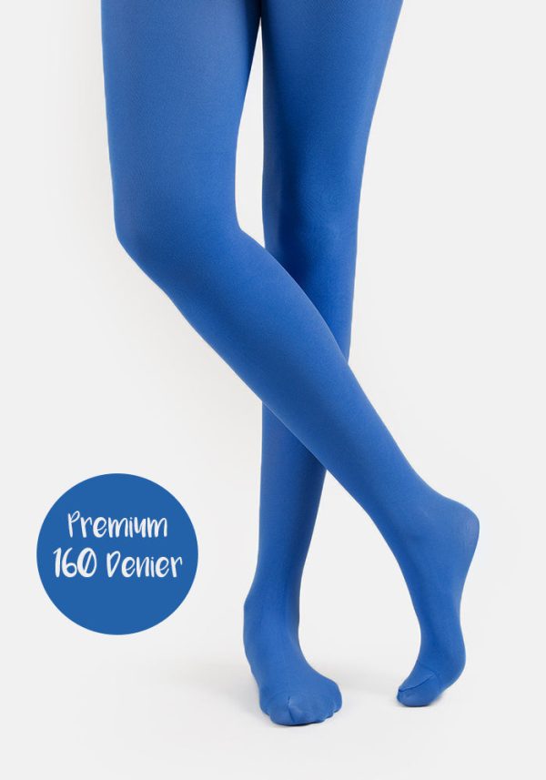 Premium 160 Denier Tights Limoges Blue Supply