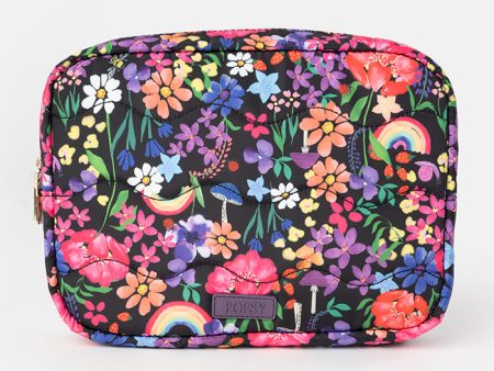 Rainbow Floral Print Popsy Multi Use Bag For Cheap