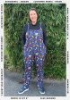 Jordan Midnight Woodland Mushroom Print Dungaree For Cheap