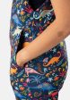 Jordan Dinosaur Print Dungaree Hot on Sale