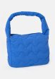 Cobalt Blue Quilted Shoulder Popsy Bag Online Sale