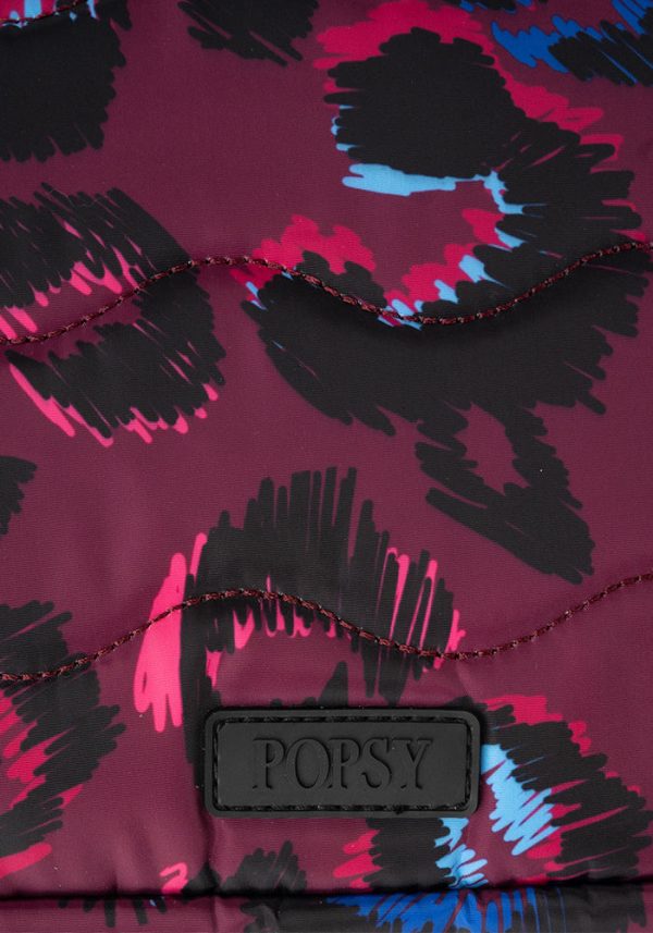 Purple Animal Print Popsy Multi Use Bag Online Hot Sale