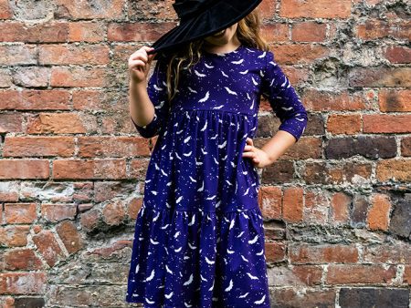 Children s Bat Print Dress (Bertel) Supply