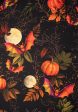 Children s Pumpkins & Bat Print T-Shirt (Bram) Cheap