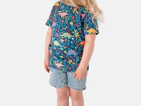 Children s Dinosaur Print T-Shirt (Miasaura) on Sale