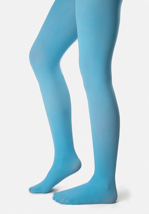 Premium 50 Denier Tights Powder Blue Online now