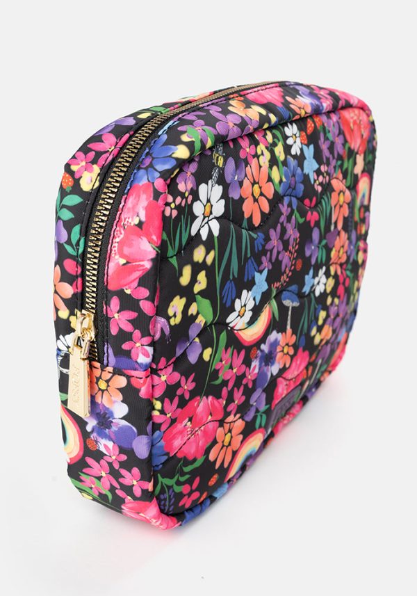 Rainbow Floral Print Popsy Multi Use Bag For Cheap