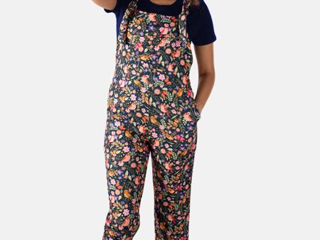 Jordan Spring Bird Print Dungaree Online Sale