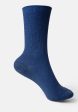 Blue Sparkle Socks Cheap