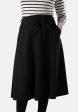 Lilia Black A-Line Skirt Hot on Sale