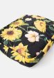 Black Sunflower Print Popsy Multi Use Bag For Sale