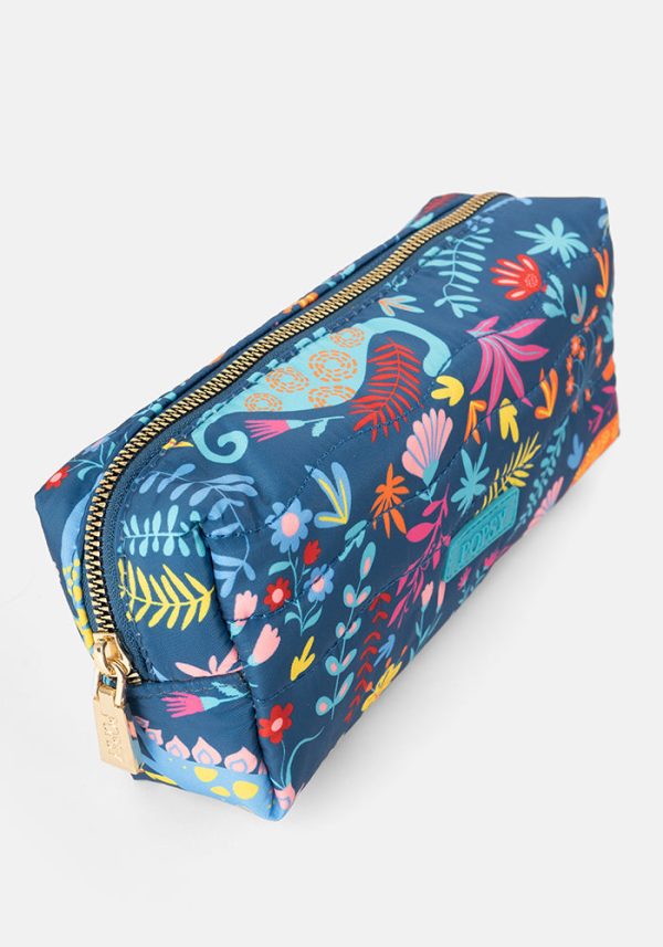 Teal Dinosaur Print Popsy Pencil Case Hot on Sale