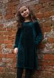 Children s Petrol Sparkle Dress (Dazzle) Discount