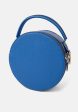 Round Blue Premium Cross Body Bag For Cheap