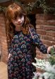 Children s Candy Cane Rainbows Print Cotton Dress (Merry) on Sale