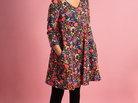 Tamsin Garden Rainbows Print A-Line Tunic Online Hot Sale