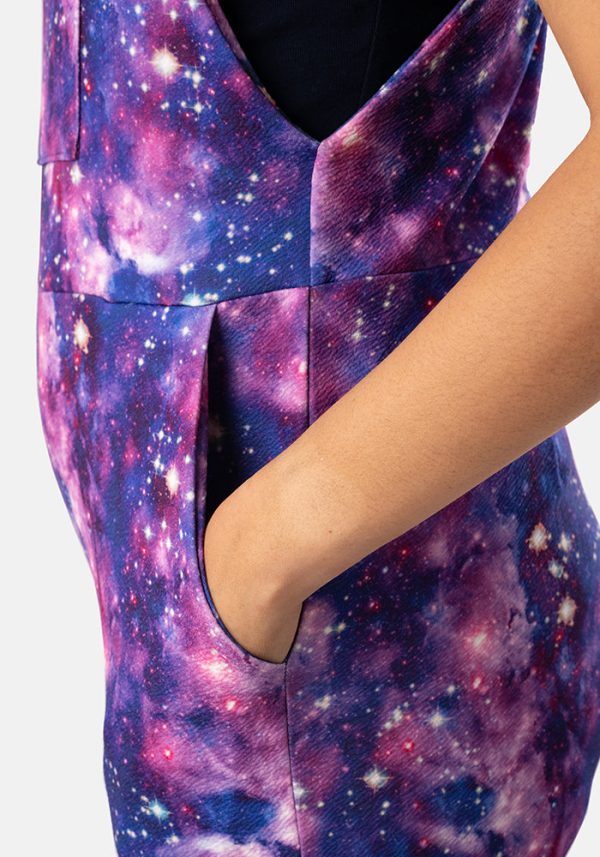 Jordan Galaxy Print Dungaree Hot on Sale