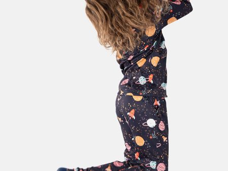 Children s Space Print Pyjama Set (Astro) Hot on Sale