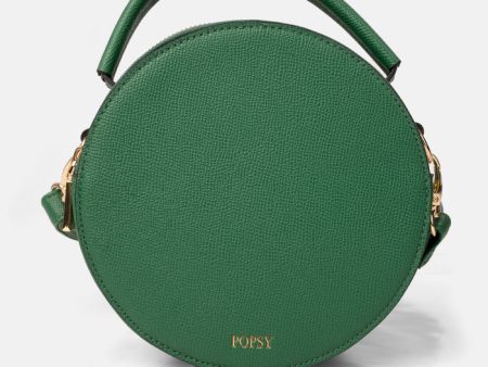 Round Green Premium Cross Body Bag Discount