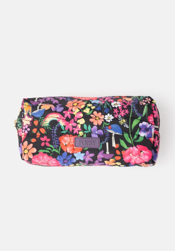 Rainbow Floral Print Popsy Pencil Case Online