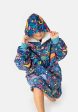 Popsy Pop-On Children s Oversize Dinosaur Print Hoodie Hot on Sale