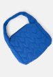 Cobalt Blue Quilted Shoulder Popsy Bag Online Sale