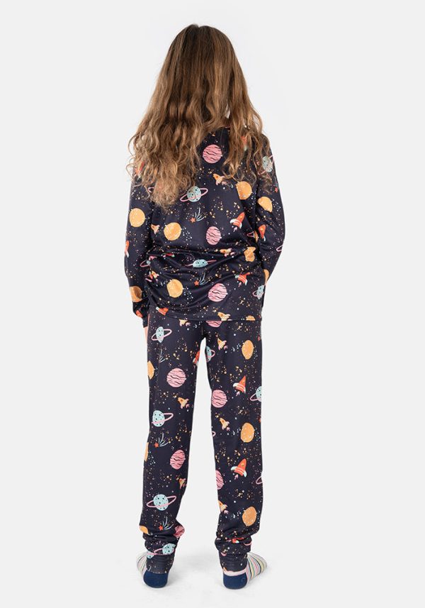 Children s Space Print Pyjama Set (Astro) Hot on Sale