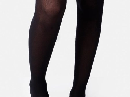 Premium 30 Denier Sheer Tights Black Hot on Sale