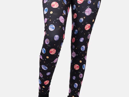 Rene Planets Print Popsy Leggings Online Hot Sale