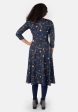 Cosmic Galaxy Print Midi Dress on Sale