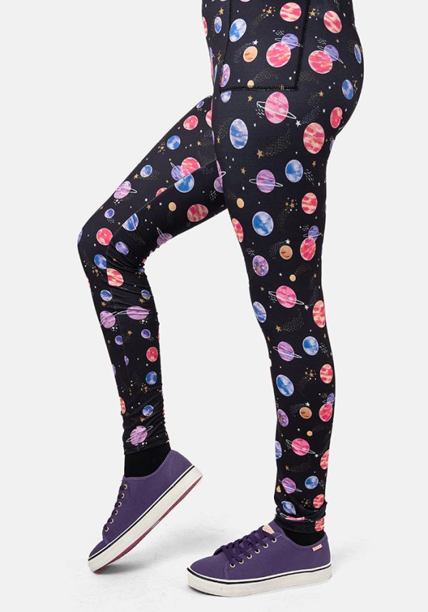 Rene Planets Print Popsy Leggings Online Hot Sale