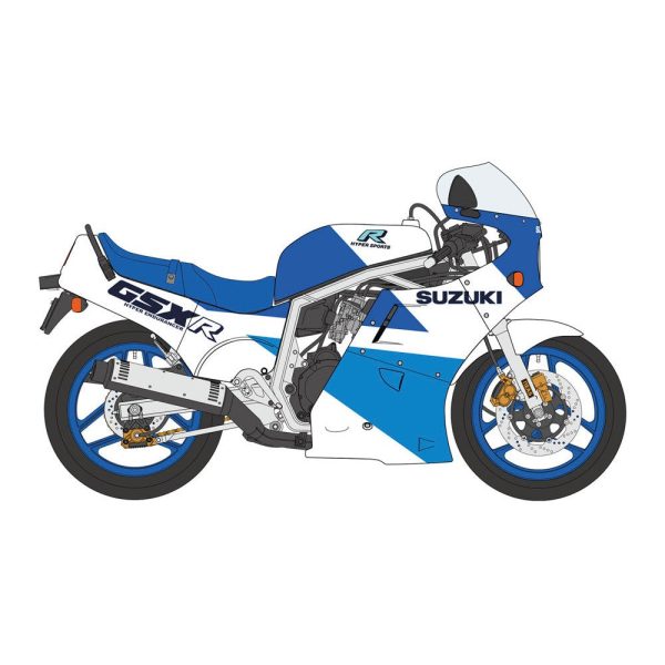 1 12 Suzuki GSXR750 (H) (GR71G) Blue White Color Online now