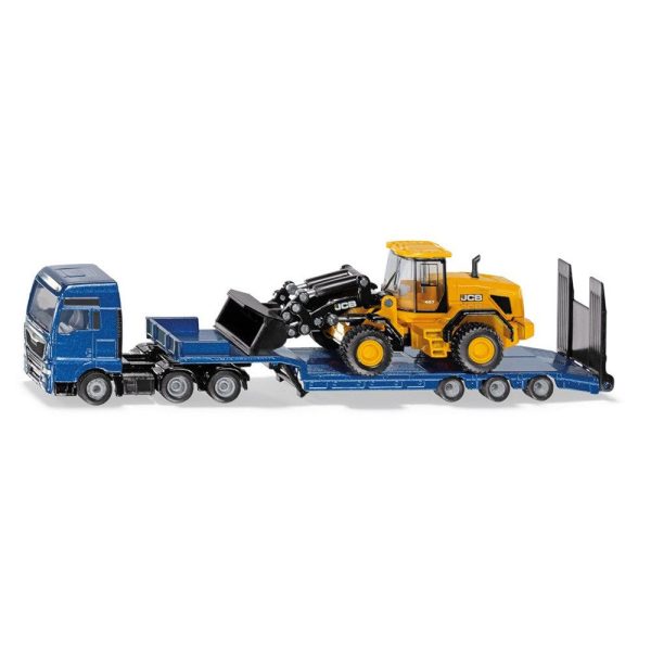 187 MAN TGX XXL Truck with  Low Loader and JCB Wheel Loader Hot on Sale