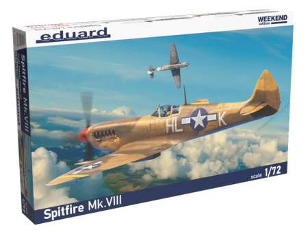 Eduard 1 72 Spitfire Mk.VIII Plastic Model Kit [7462] For Sale