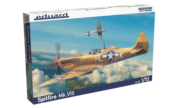 Eduard 1 72 Spitfire Mk.VIII Plastic Model Kit [7462] For Sale