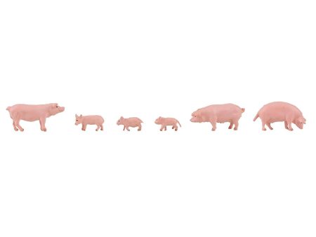 HO 6 Pigs Hot on Sale