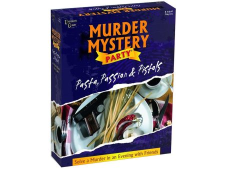 Murder Mystery Party  Pasta, Passion & Pistols Cheap