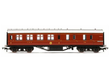 LMS Corridor Brake 3rd Cl.Crimson Lake For Discount