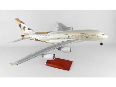 1 100 A380 Etihad   w Wooden Stand on Sale