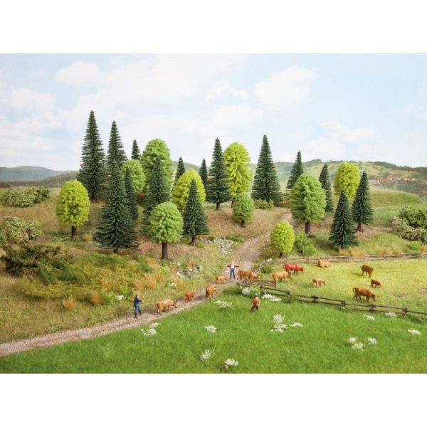 HO Mixed ForestTreeS 25pcs For Cheap