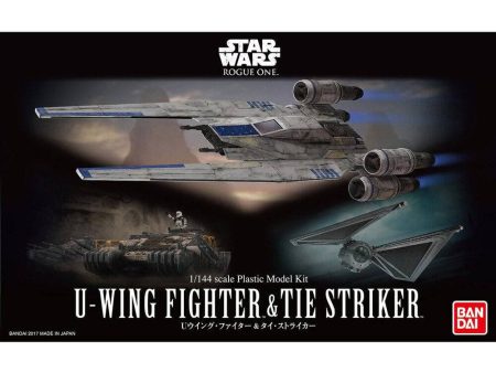 1 144 UWING FIGHTER and TIE STRIKER on Sale