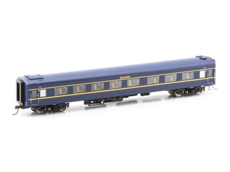 HO VR VKF Carriage VR Blue and Yellow    Spirit of Progress   2nd VFK2 Supply