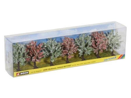 Fruit Trees in Blossom 10pcs 8cm Fashion