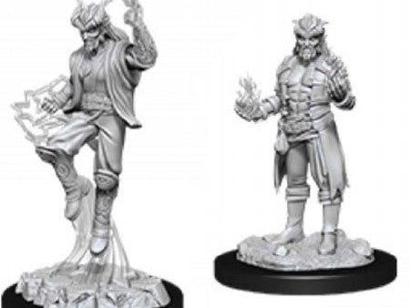 D&D Nolzurs Marvelous Unpainted Miniatures: Male Tiefling Sorcerer Fashion