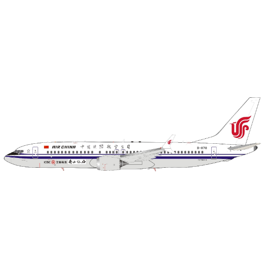 1 200 Air China B737MAX8 with Stand Online Hot Sale