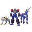 SUPER MINIPLA GEAR FIGHTER DENDOH and DATA WEAPON SET W O GUM Online