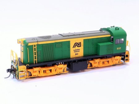 HO ANR 800 class  802 ANR Green and Yellow DCC Sound Online Hot Sale