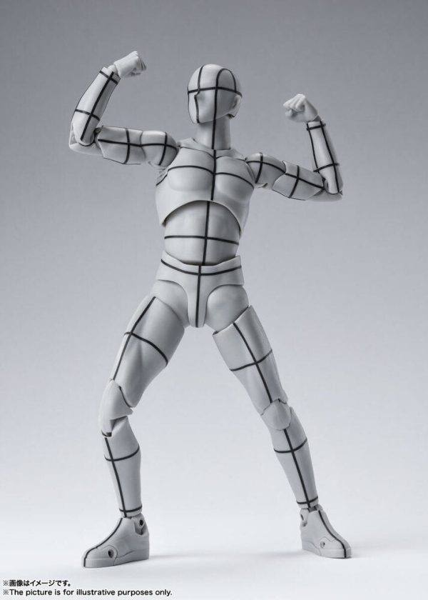 S.H.Figuarts BODY KUN WIREFRAME Gray Color Ver. Online Sale