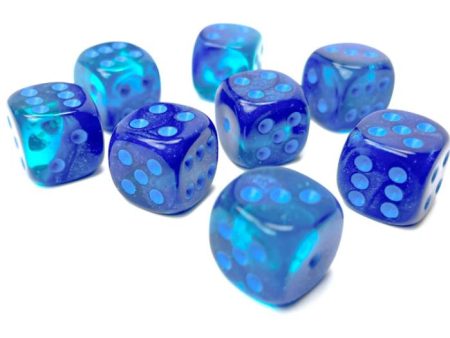 26863 Gemini 12mm d6 BlueBlue Light Blue Luminary Block 36 Discount